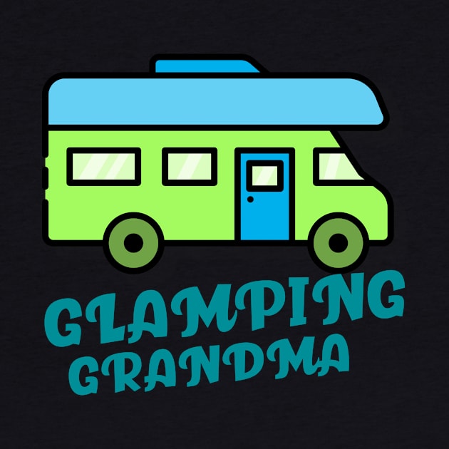 Glamping Grandma by Mountain Morning Graphics